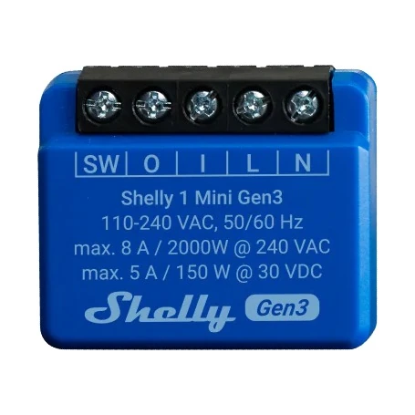 Shelly 1 Mini Gen3