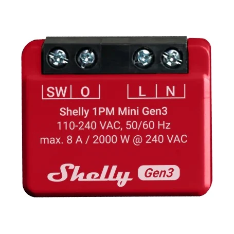 Shelly 1PM Mini Gen3 x2